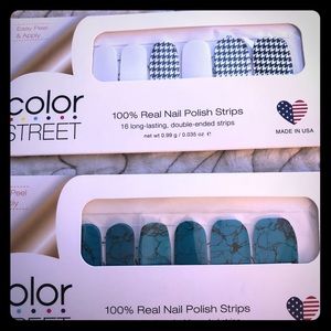 NIP Color Street Nail Strips and Accent Nails